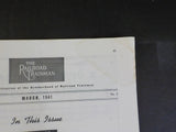 Railroad Trainman Magazine, The 1941 March *Middle Creased