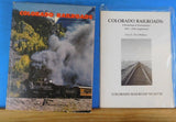 Colorado Railroads Chronological Development by T Wilkins w/DJ1974 + supplement