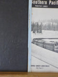 Southern Pacific Bulletin 1952 December Sierra White Christmas