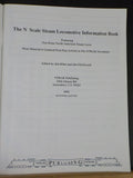N Scale Steam Locomotive Information Book by Jim Kline & Jim FitzGerald Soft Cov