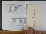 Drawing CPR central division Engine house at Reston Manitoba HO Scale