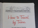 How to Travel by Train B&O WHeels 1954 May June