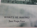 Penn Central Post Employee Magazine 1970 February What's he making?