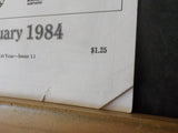 US Rail News 1984 February Our 1st Year Marketplace for the Railroad Industry &