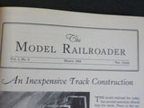 Model Railroader Magazine Bound Volume 1 January-December 1934  Vol 1 Reproducti