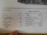 Baldwin Locomotive Works Record #76 Logging Locomotives 1913 reprint