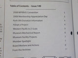 Western Pacific Feather River Rail Society The Train Sheet #140