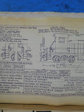 Reading Company Locomotive Diagrams Approx 29 Switching passenger Rail Car oco