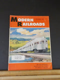 Modern Railroads 1947 November  Vista Domes along Mississippi