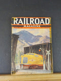 Railroad Magazine 1938 March Civil War Memories No back