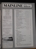 Mainline Modeler 1991 July Plate Girders PS-2 covered hoppers DL&W Pacifics Milk