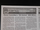 News from the National Association of Railroad Passengers 2003 Lot of 6: