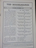 Modelmaker Magazine 1937 Oct Nov Steam Locomotives Power boats gas engines