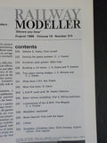Railway Modeller 1968 August V19 #214 In & out of doors Building a J.6-twice LSW