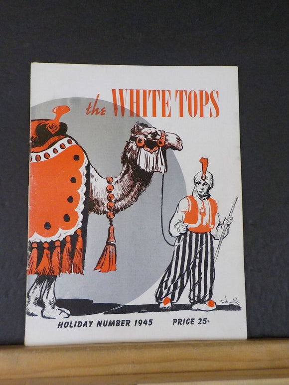 White Tops Circus Magazine 1945 November December Holiday Ringling Bros-Barnum &