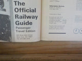 Official Railway Guide 1976 March April North American Freight Service