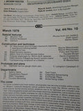 Railroad Model Craftsman Magazine 1976 March Rustic trackwork tips D&RGW stock c