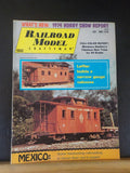 Railroad Model Craftsman Magazine 1974 May Mexico Leffler builds a narrow gauge