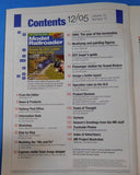 Model Railroader Magazine 2005 December Realistic track 1994 a year you can mode