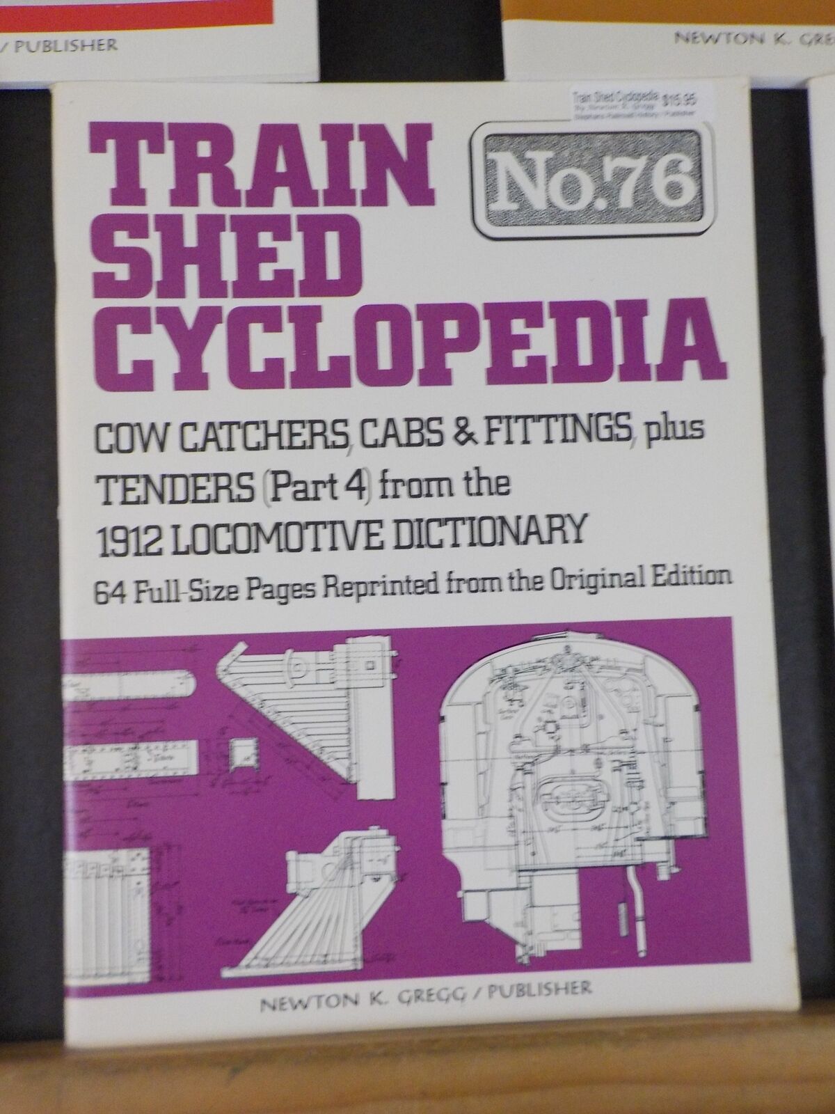 Train Shed Cyclopedia Lot 1912 Locomotive Dictionary 69 72 74 76 78 5 ...