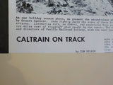 Wheel Clicks 1982 December Pacific Railroad Society Caltrain on Track