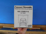 Eastwood Automobilia Transportation Collectables 1951 Ford F-6 1/34 Scale Lionel