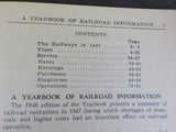 Yearbook of Railroad Information 1948 Edition