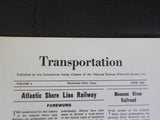 Transportation Bulletin 1950 June V4 Connecticut Valley Chapter NRHS Atlantic Sh