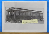 Photo Washington Arlington & Falls Branch Passenger Car #100 4 ¼ x 3