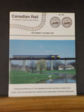 Canadian Rail #448 1995 September-October Birney safety car WP&Y