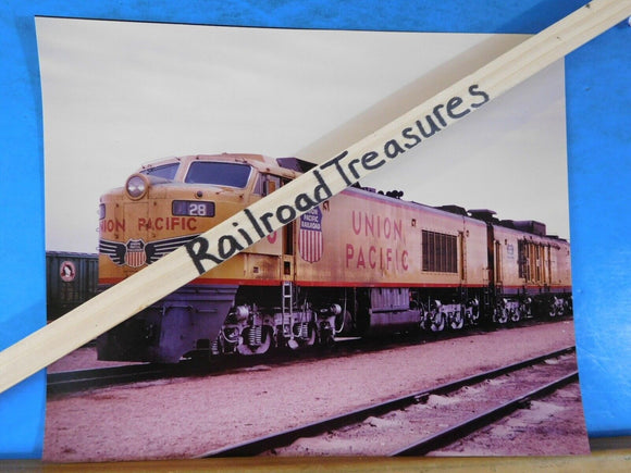 Photo Union Pacific Locomotive #28 UP   8 X 10 Color