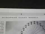 Carousel Vol 27 #6 June 1993 1992 Fair Roundup Part 5 European Giant Wheel