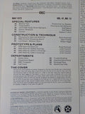 Railroad Model Craftsman Magazine 1973 May RMC DS45X SD45T-2 SD45-2