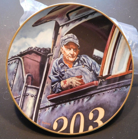 Plate Men of the Rails  Engineer By Theodore A. Xara     p0019