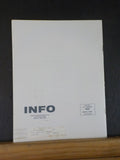 INFO Union Pacific Railroad 1979 March Employee UP Food & Railroads