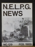 N.E.L.P.G. News #129 1989 February No.129 North Eastern Locomotive Preservation