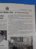 Hoosier Line Monon Railroad Historical & Technical Soc Vol 33 #1 February 2014