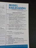 Model Railroading 1989 August BN Flat cars Freight cars of the 1960s Neligh Mill
