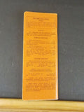 Southern Pacific Transportation Co Employee Timetable San Antonia Div #16 1984