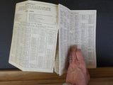 Louisville & Nashville public timetable 1939 April 11 L&N        See photos