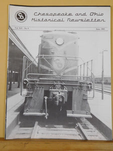 Chesapeake and Ohio Historical Newsletter 1982 June Kenova Memories