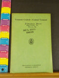 R&LHS Bulletin Railroad History #58A Vermont Central Central Vermont