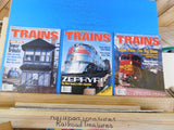 Trains Magazine Complete Year 1995 12 issues