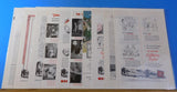 Ads Western Pacific Railroad Lot #20 Advertisements from various magazines (10)