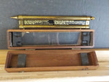 Visage Comparator Gauge Pocket type Viscosity style BA  Original Wood Box