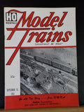 HO Monthly Model Trains 1951 September  15 HO scale Bunk Cars 4 wheel caboose