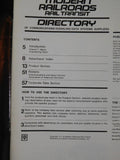 Modern Railroads Rail Transit 1975 Directory Communications Signaling Supplies D