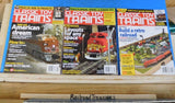 Classic Toy Trains Complete Year 2009 9 Issues