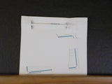 Via Pen & Postcards Silver & Blue class