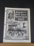 Brooklyn Daily Eagle Bridge Crush 1907 ERA Reprint